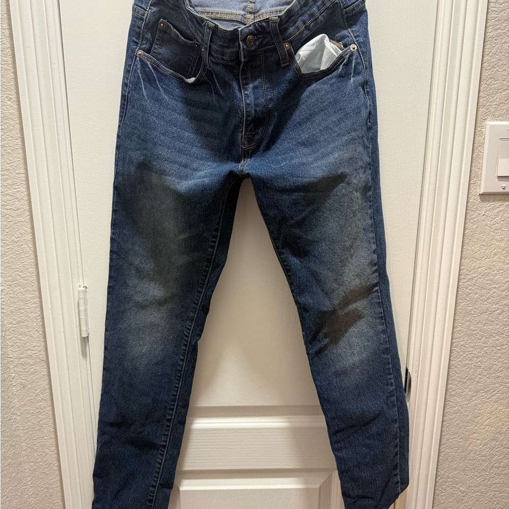 Classic Indigo Slim Fit Jeans
